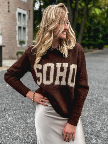 Pull Sohya - Chocolat