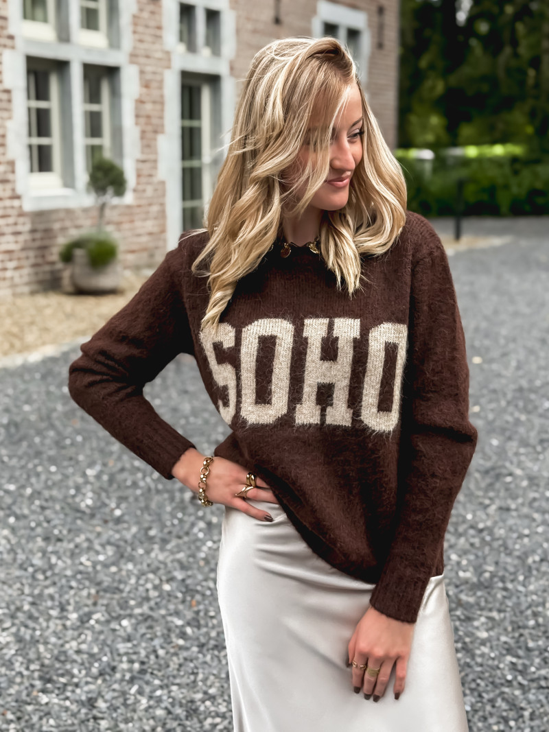Pull Sohya - Chocolat