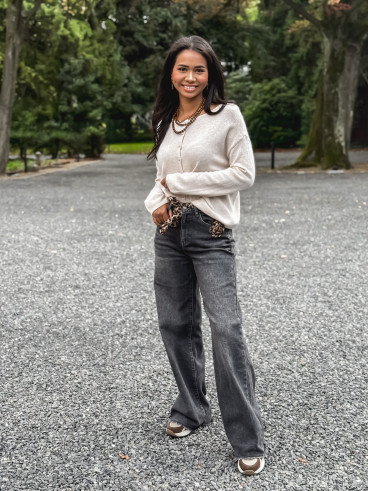 Jeans Ilanka - Gris foncé