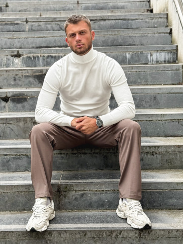 Pantalon Virgile - Taupe