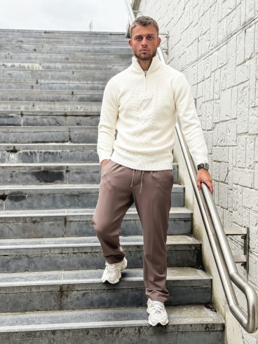 Pull Albin - Ecru