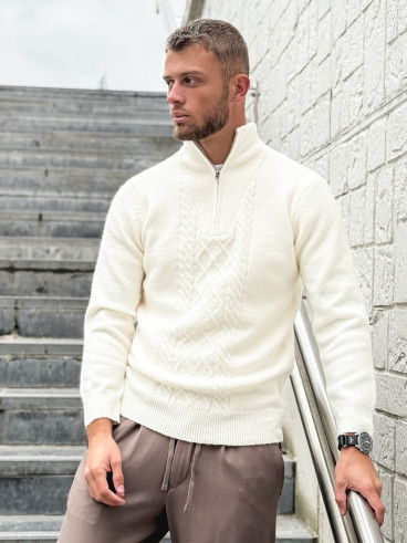 Pull Albin - Ecru