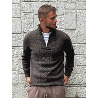 Pull Albin - Chocolat