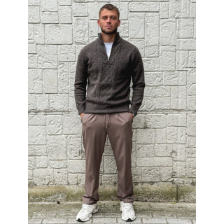 Pull Albin - Chocolat