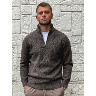 Pull Albin - Chocolat