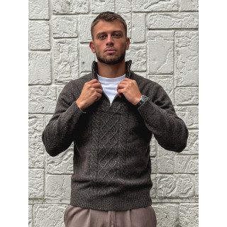 Pull Albin - Chocolat