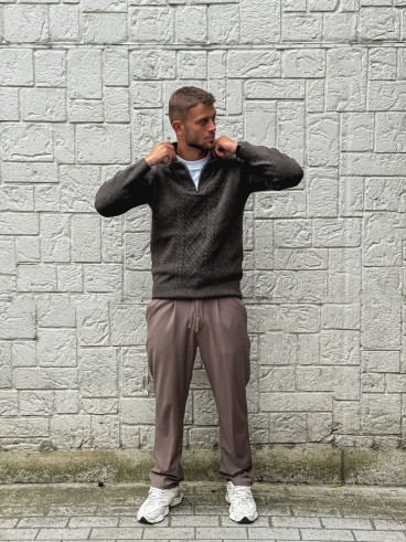 Pantalon Virgile - Taupe