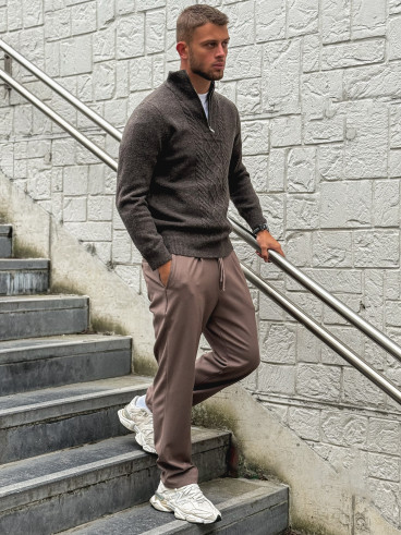 Pantalon Virgile - Taupe