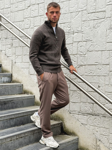 Pantalon Virgile - Taupe