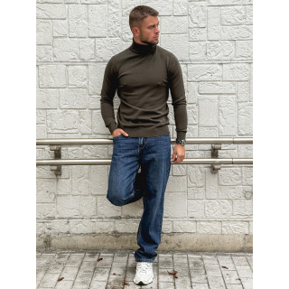 Pull col roulé Gaspard - Kaki