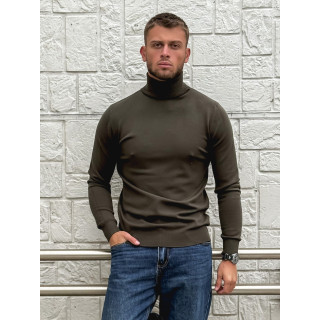 Pull col roulé Gaspard - Kaki