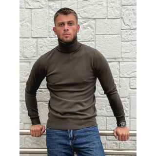 Pull col roulé Gaspard - Kaki