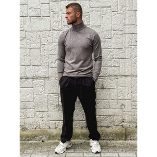 Pull col roulé Gaspard - Taupe