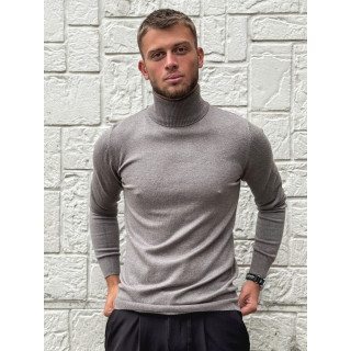 Pull col roulé Gaspard - Taupe