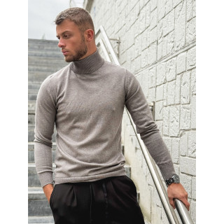 Pull col roulé Gaspard - Taupe