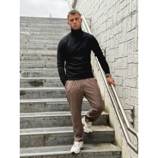 Pull col roulé Gaspard - Noir