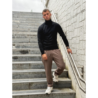 Pull col roulé Gaspard - Noir