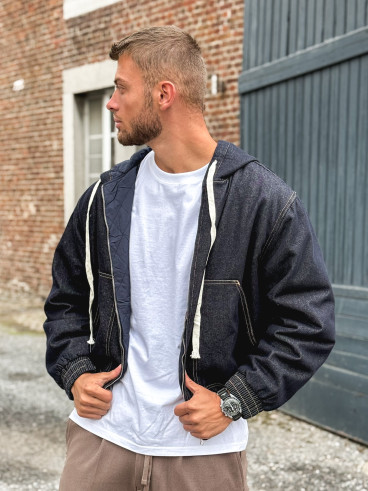 Veste en jeans Neil - Bleu foncé