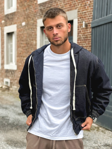 Veste en jeans Neil - Bleu foncé