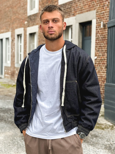 Veste en jeans Neil - Bleu foncé