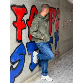 Pull à capuche Laurenz - Kaki