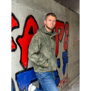 Pull à capuche Laurenz - Kaki