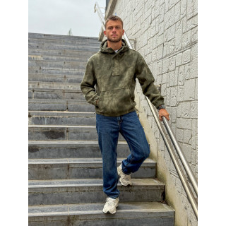 Pull à capuche Laurenz - Kaki