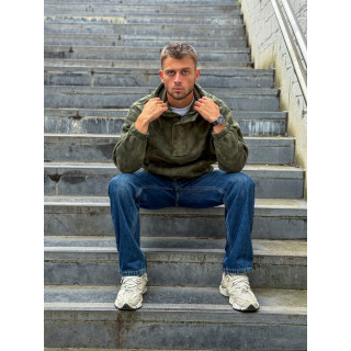 Pull à capuche Laurenz - Kaki