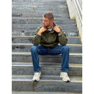 Pull à capuche Laurenz - Kaki