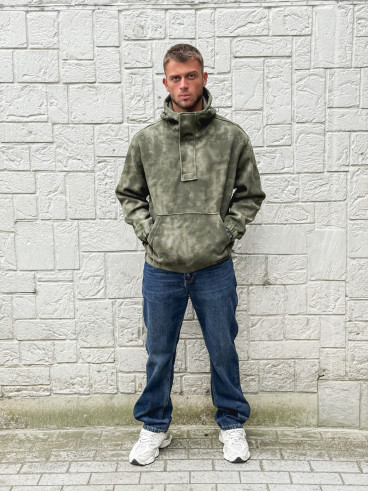 Pull à capuche Laurenz - Kaki Pull à capuche Laurenz - Kaki