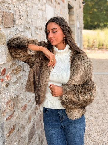 Manteau Zorya - Beige foncé