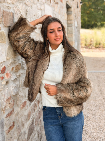 Manteau Zorya - Beige foncé