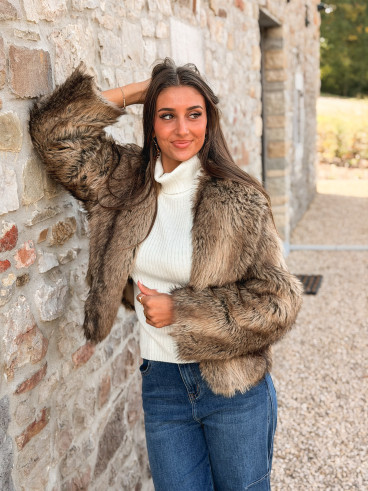Manteau Zorya - Beige foncé