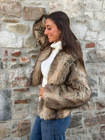Manteau Zorya - Beige foncé
