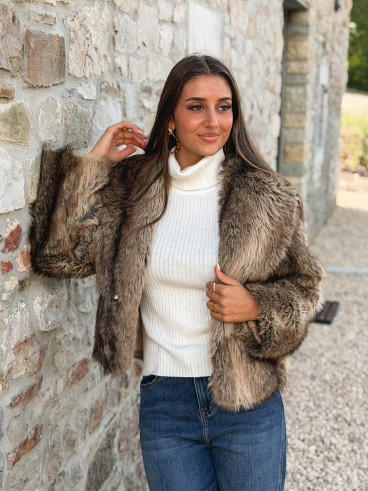 Manteau Zorya - Beige foncé