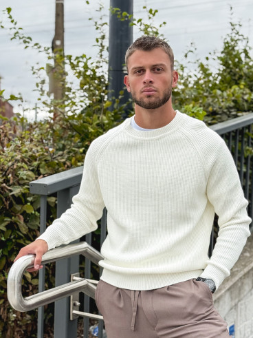Pull Timothée - Blanc