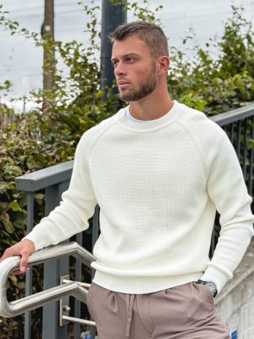 Pull Timothée - Blanc