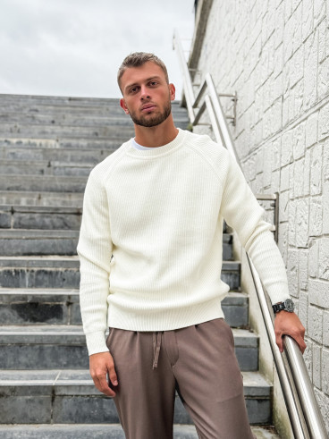 Pull Timothée - Blanc