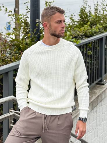 Pull Timothée - Blanc