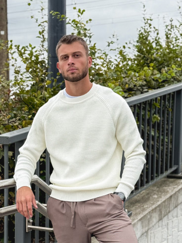 Pull Timothée - Blanc