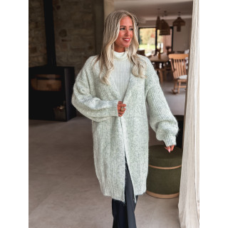 Gilet long Elinna - Gris