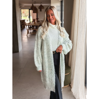 Gilet long Elinna - Gris