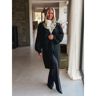 Gilet long Elinna - Noir