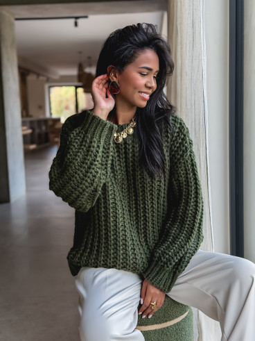 Pull Noréllia - Kaki