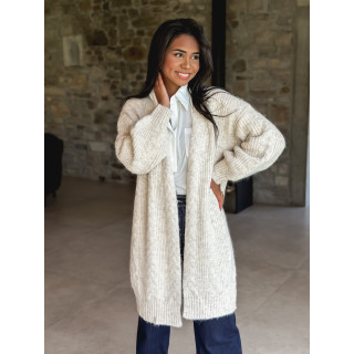 Gilet long Elinna - Beige