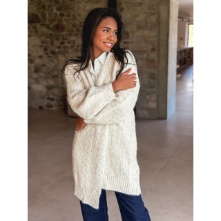 Gilet long Elinna - Beige