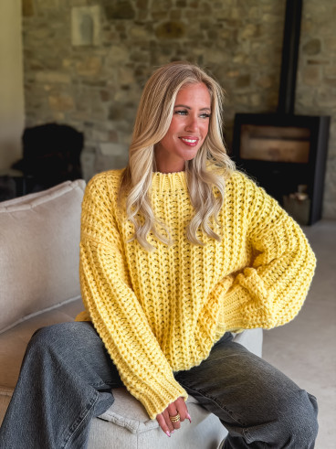 Pull Noréllia - Jaune