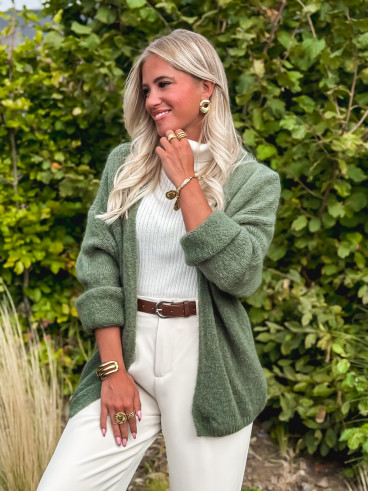 Gilet Dalia - Kaki