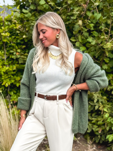 Gilet Dalia - Kaki