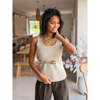 Blouse Grâce - Beige